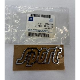   Opel Felirat "SPORT" Corsa C 0171458 - 9196224 GYÁRI