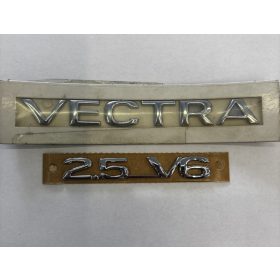   OPEL Felirat "Vectra" + 2.5 V6 96 5177078 - 90540432 GYÁRI