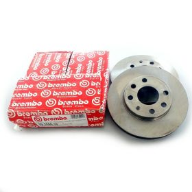   Első féktárcsa Astra F, Corsa B, Vectra A, Kadett E 236x20mm hűtőbordás Brembo (0569054)